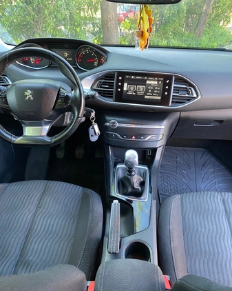 Peugeot 308 cena 40000 przebieg: 113000, rok produkcji 2016 z Wejherowo małe 154